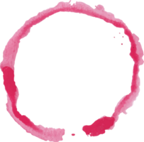 circle watercolor paint copy space png