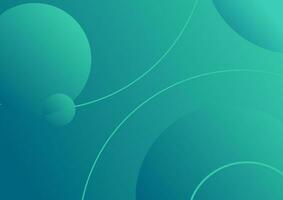 Abstract background design vector, with a blue and green color palette, incorporating circular elements. Featuring a copy space area vector