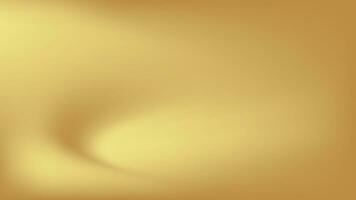 Gold abstract blurred gradient background. Vector illustration.