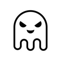 Illustration Vector Graphic Simple Ghost