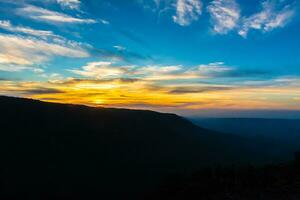 Pha Deaw Dai Cliffs of The Khao Yai National Park in Thailand photo