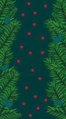 Christmas Tree Branches Vector Art, Icons, and Graphics for Free Download
