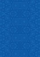 geometric background blue color Free vector