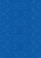 geometric background blue color Free vector