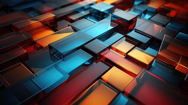 AI generated Colorful textured background vibrant pattern. Created with Generative AI photo