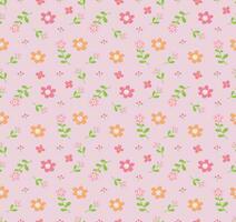 Floral pattern design vector