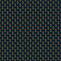 Floral pattern design for print vector