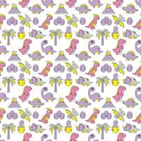 cartoon egg pattern design vector