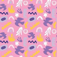 Seamless pattern design vector