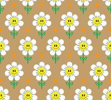 Floral pattern design vector