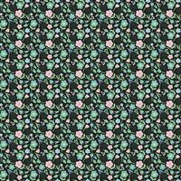 Jungle floral pattern design for print vector