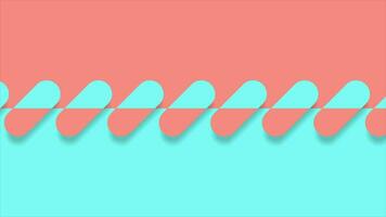 Abstract geometric minimal video animation