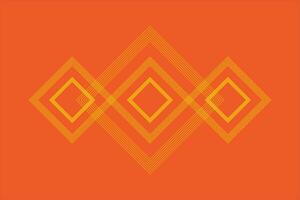 orange color square abstract backgrounds . vector