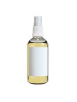 Realistic cosmetic bottle white background, liquid cosmetic bottle, 3D rendering photo