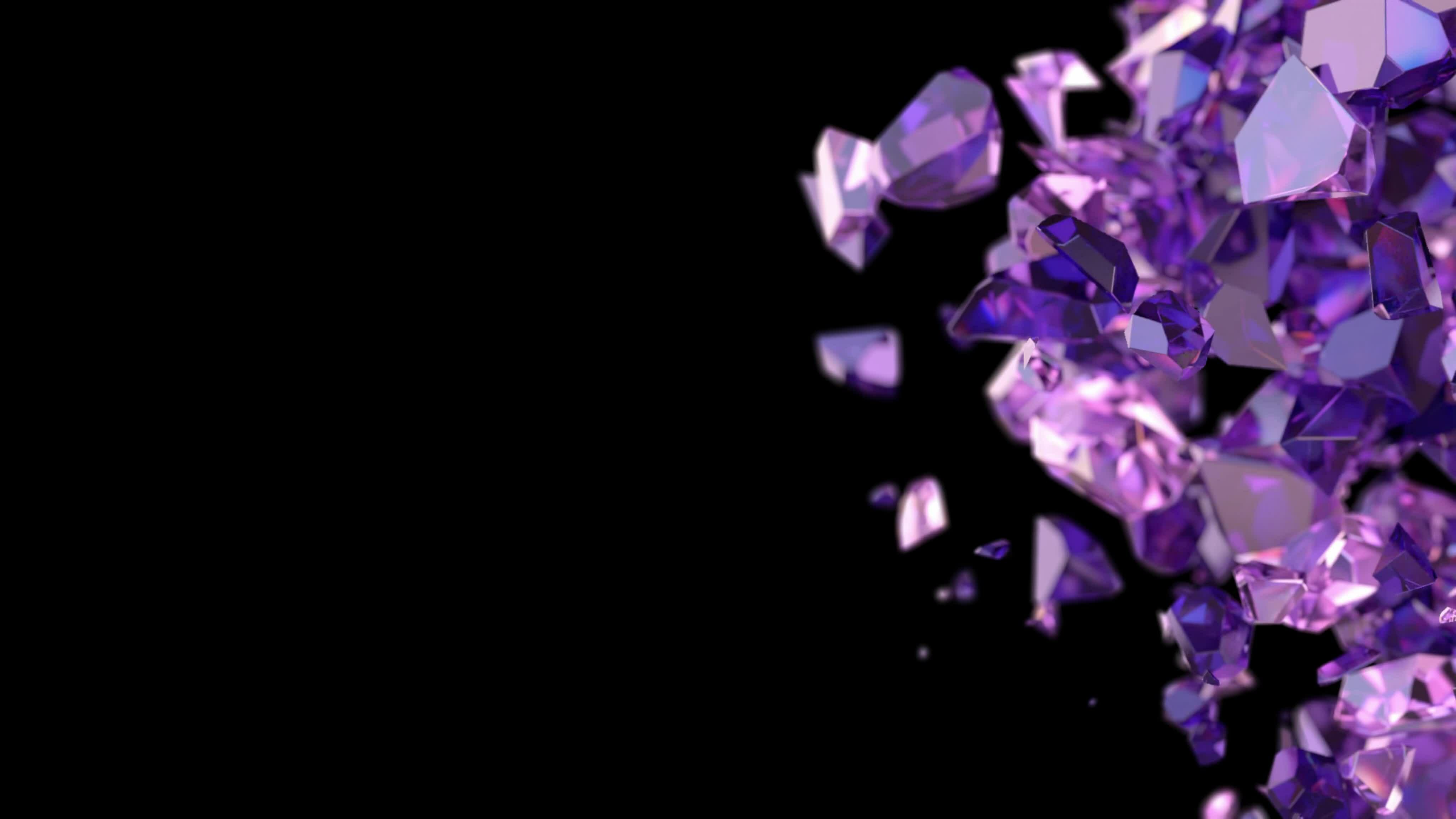 Diamond Night Elegance, Mesmerizing Sparkling Gems in Seamless HD Loop 