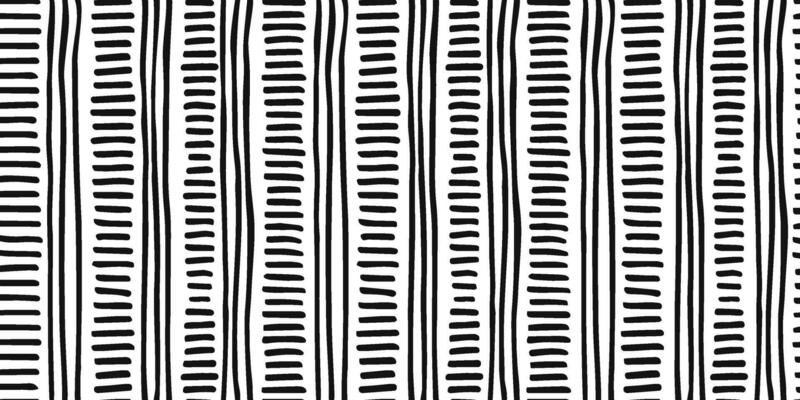 Small dash seamless pattern Dotted lines texture. Black and white hatching doodle organic shapes Short line dashes Brush hand drawn random strokes Fashion retro print design Vector Illustration