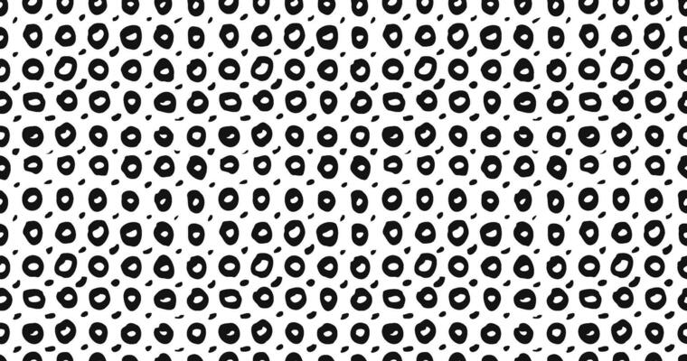 Small dash seamless pattern Dotted lines texture. Black and white hatching doodle organic shapes Short line dashes Brush hand drawn random strokes Fashion retro print design Vector Illustration