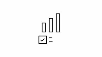 ermächtigen finanziell Reisen Enthüllung ein einstellen von animiert Infografik Objekte im 4k Bewegung Design. navigieren das Pfad zu erreichen Ersparnisse Ziele, auflösen Zeit Perioden und Konzepte. video