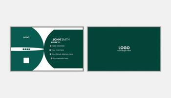 Business Card Template Collection free Vector. vector