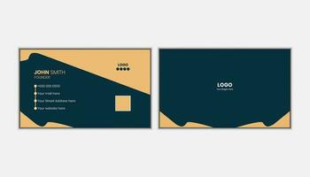 Business Card Template Collection pro Vector. vector