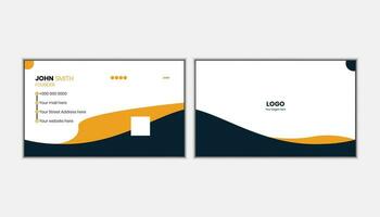 Business Card Template Collection pro Vector. vector