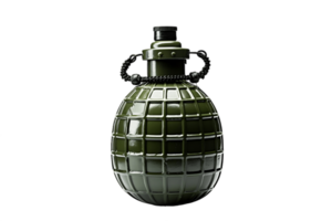 AI generated Grenade Isolated on a Transparent Background. AI png