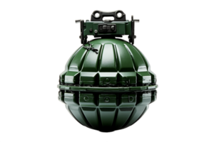 AI generated Grenade Isolated on a Transparent Background. AI png