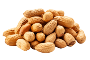 AI generated Peanut on Transparent Background. AI png