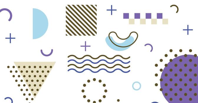 moderno resumen antecedentes con geométrico elementos vistoso vector