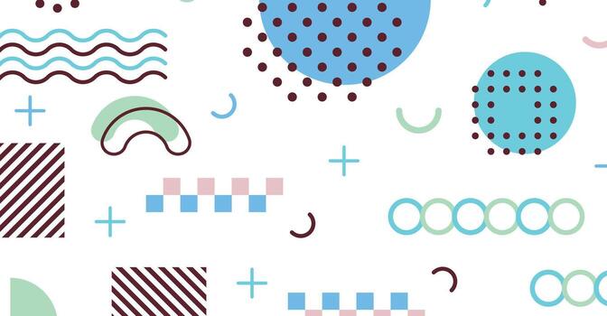 Modern abstract background with geometric elements colorful vector