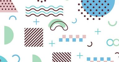 Modern abstract background with geometric elements colorful vector