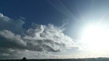 invierno Mañana nubes terminado Inglaterra Reino Unido foto