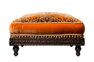 AI generated Ottoman on Transparent Background. AI png