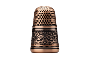 AI generated Thimble on Transparent Background. AI png