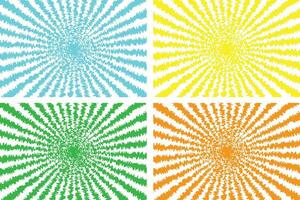 Vector set of vector colorful backgrounds