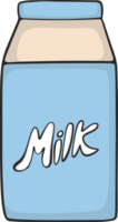 mjölk illustration flytande png