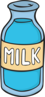 mjölk illustration flytande png