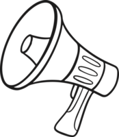 megaphone message illustration png