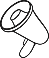 mégaphone message illustration png