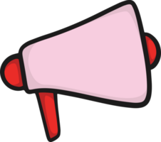 mégaphone message illustration png