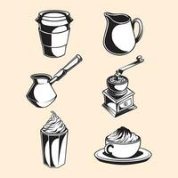 coffee asset vector design art