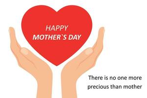 mother's day.Vector illustration of layout template for social banner. vector