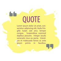 Quote frames templates quote text bubbles speech bubble vector illustration