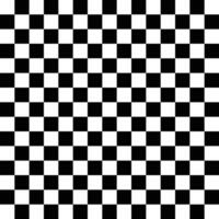 Seamless black and white square pattern vector
