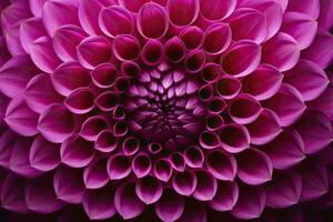 AI generated Dahlia flower background.  AI Generated. photo