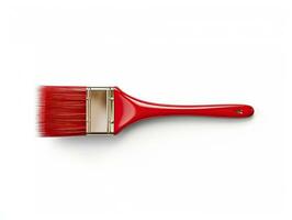 AI generated Paintbrush isolated white background. AI Generated photo