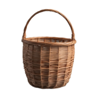 AI generated Basket isolated on transparent background png