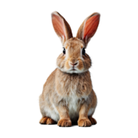 ai generiert ein Hase isoliert auf transparent Hintergrund png