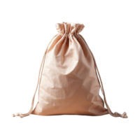 AI generated cotton bag isolated on transparent background png