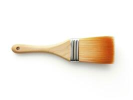 AI generated Paintbrush isolated white background. AI Generated photo